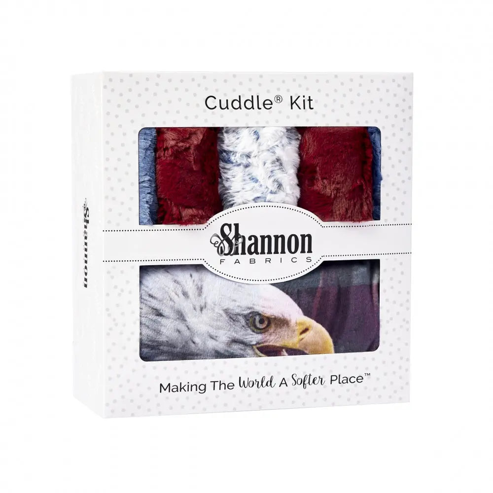 Borderline Cuddle® Kit - Home of the Brave - Linda's Electric Quilters