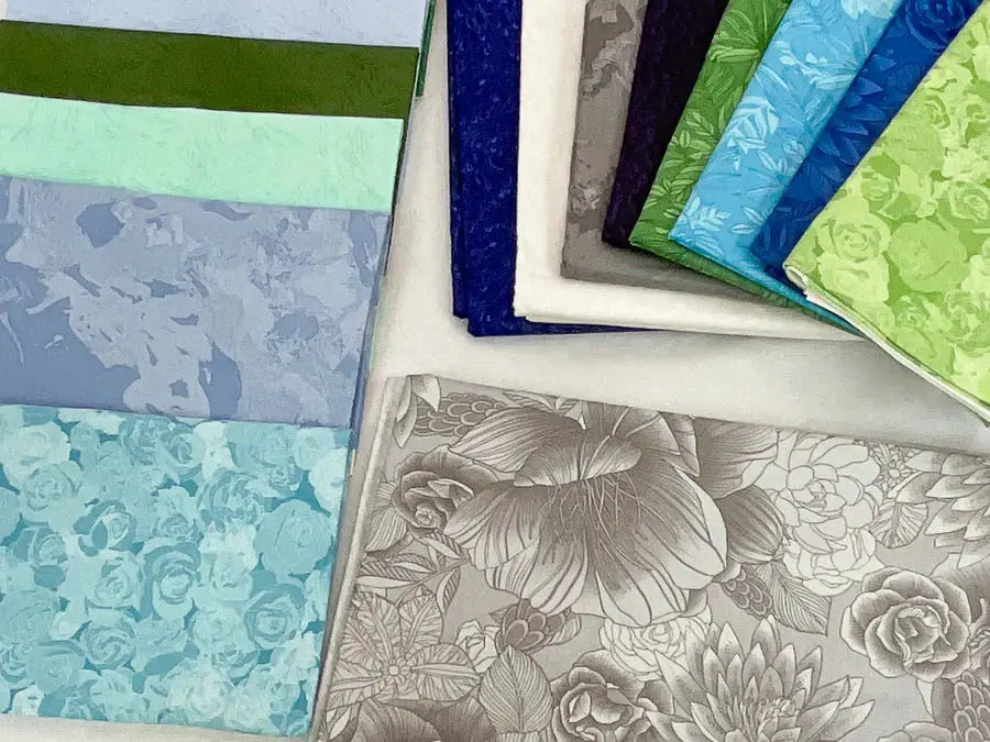Boundless Coordinated Stash Builder Bundle - Earthrise - various fabrics 12 yards total Fabric Depot