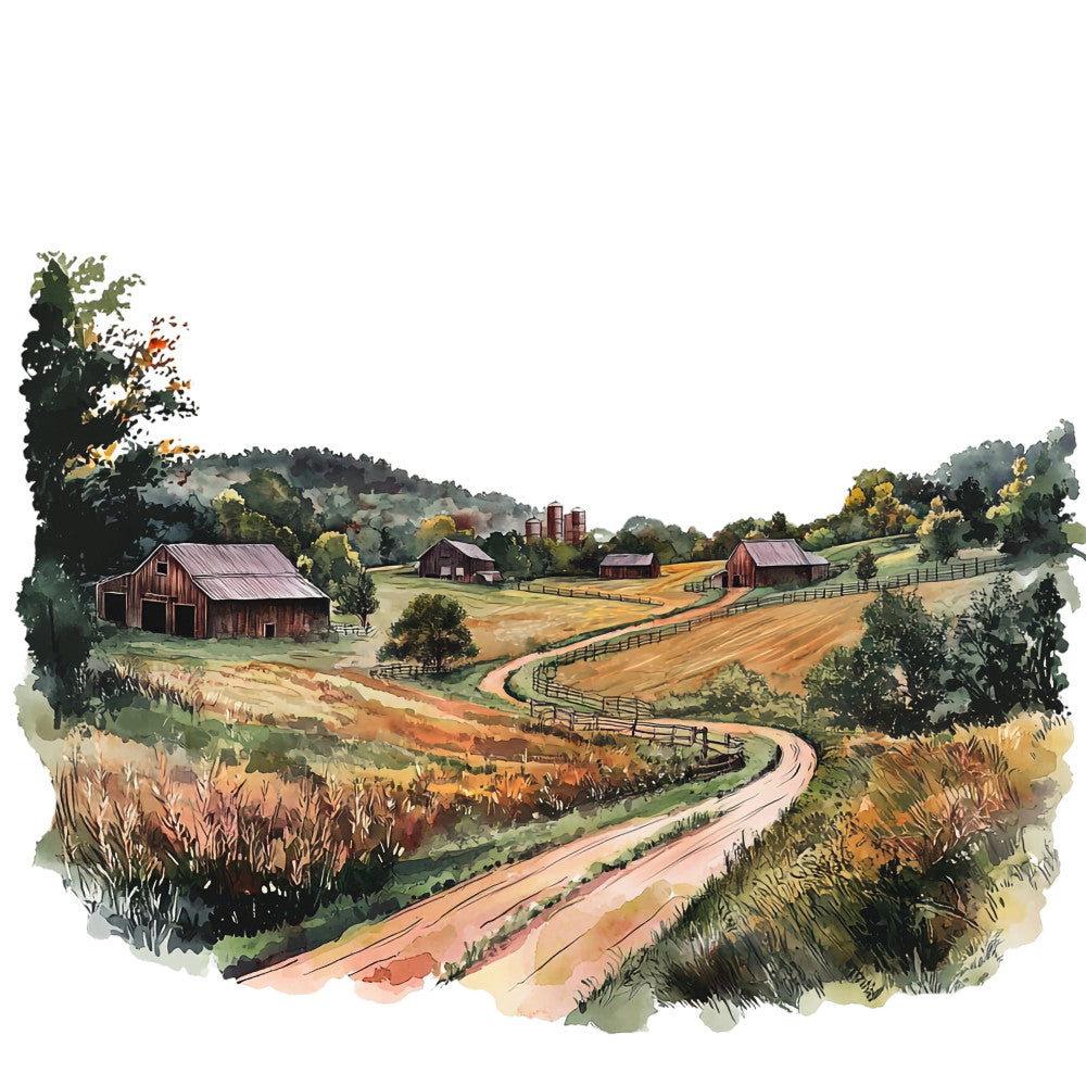 Bourbon Trail Fabric Panel 8