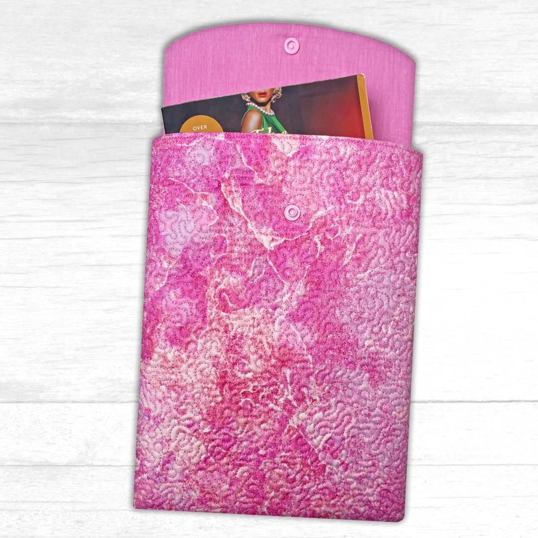 Bow Book, Bible, and Tablet Sleeves In the Hoop Machine Embroidery Design Pickle Pie Designs