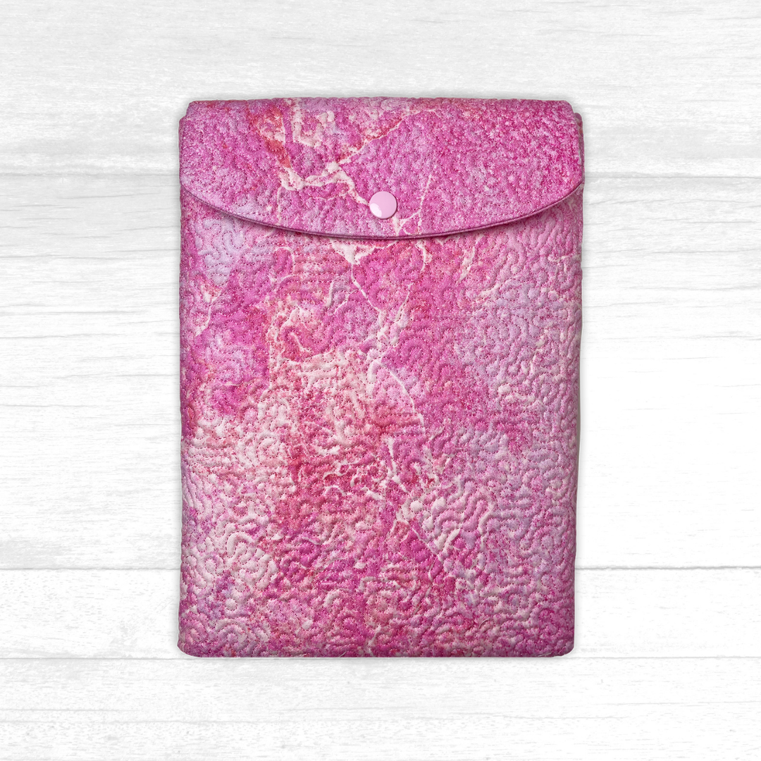 Bow Book, Bible, and Tablet Sleeves In the Hoop Machine Embroidery Design Pickle Pie Designs