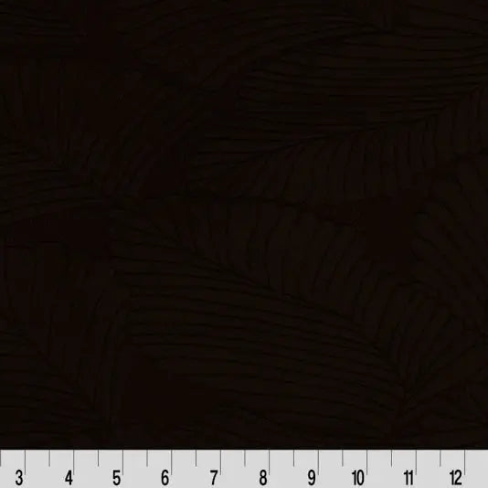 Brown Chocolate Cuddle 3 Extra Wide Tropic Burnout Fabric per yard - Linda's Electric Quilters