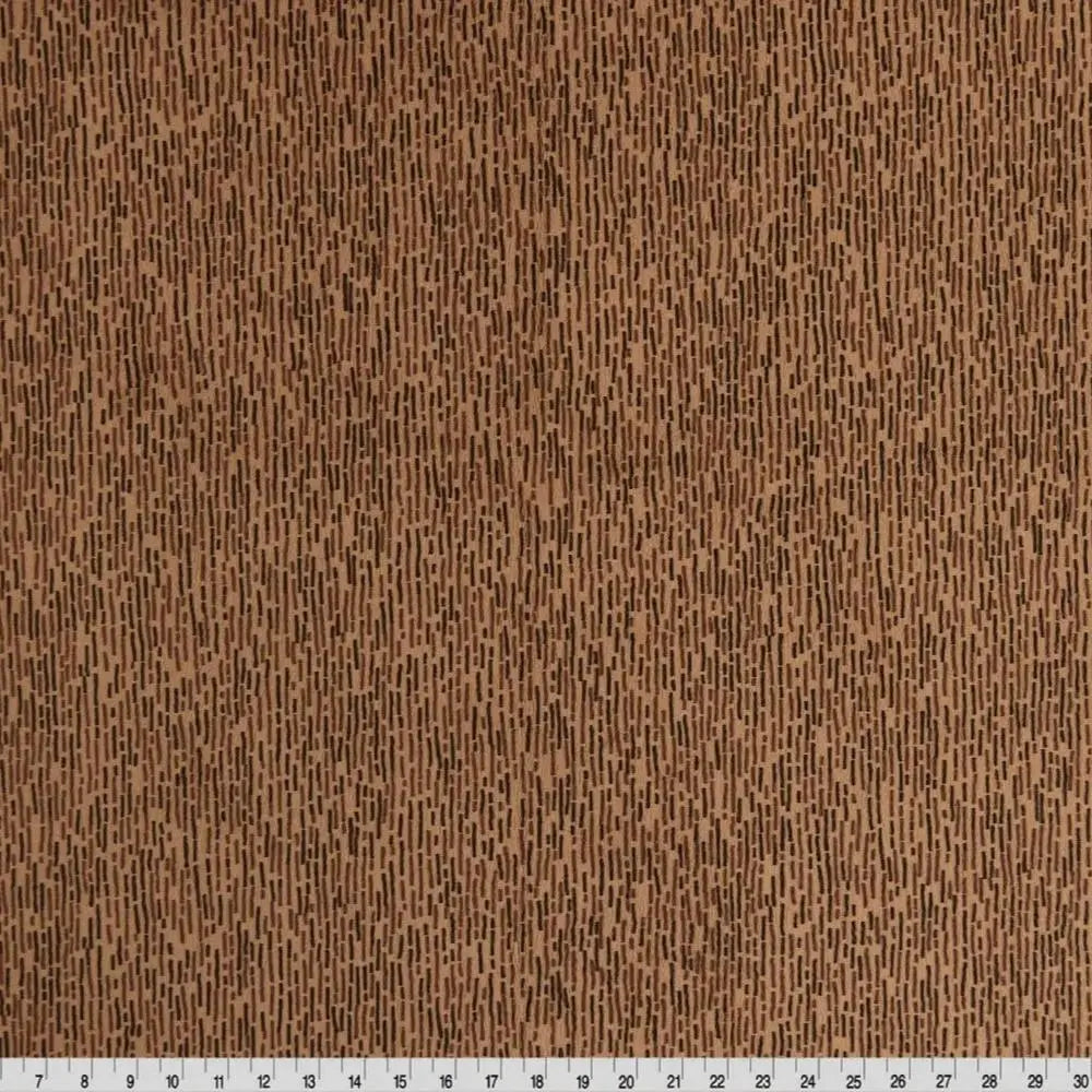 Brown Dash Cuddle Extra Wide Fabric per yard - Linda's Electric Quilters