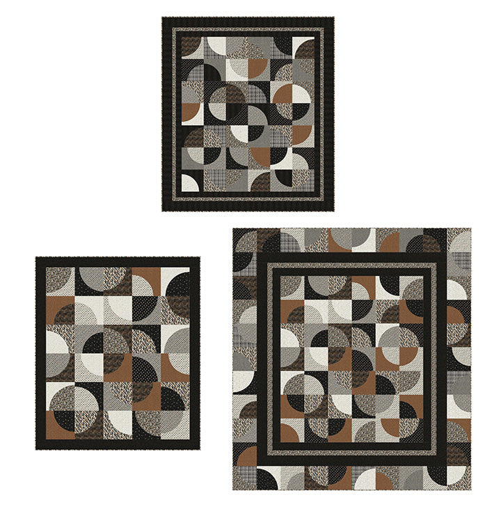 Brown Who's Playing Paul Haberdashery Pattern