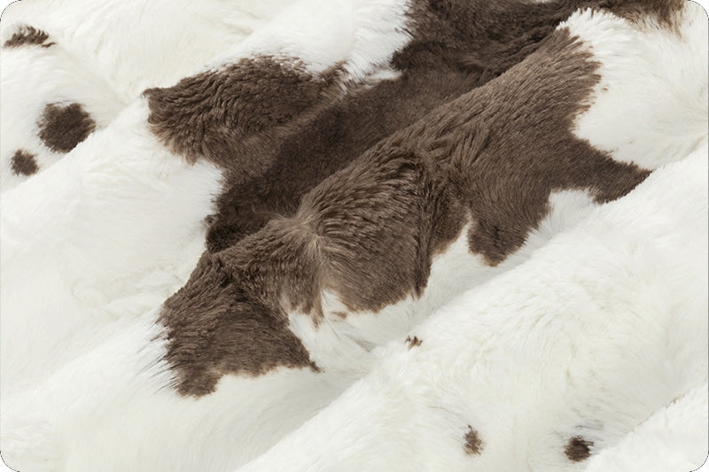 Brownie Luxe Cuddle Calf 58/60" Fabric Per Yard