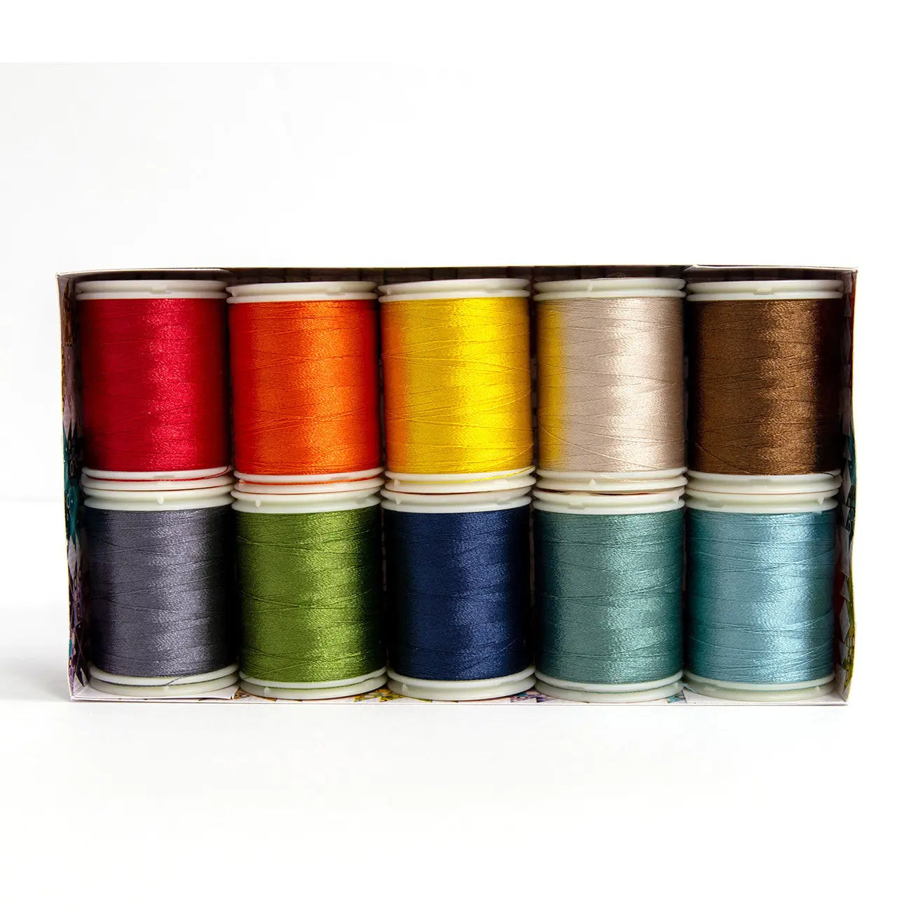 Bubbles & Bias Thread Pack - Linda's Electric Quilters