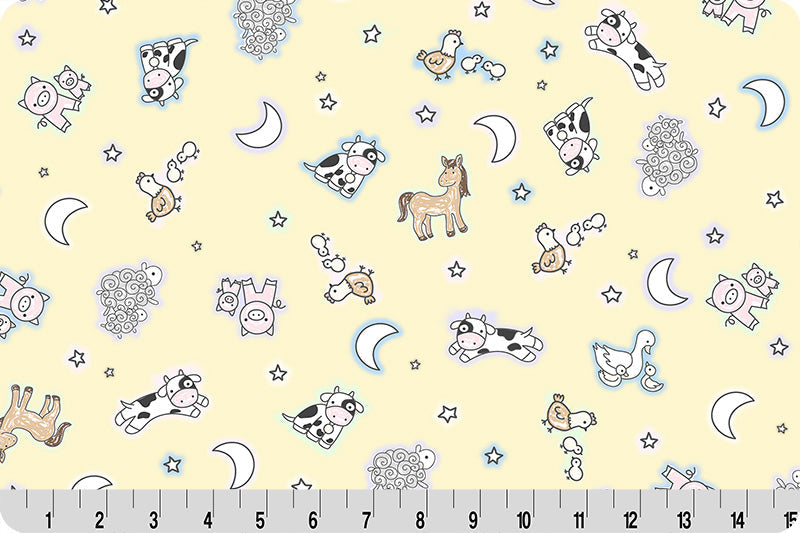Butter Goodnight Farm Dreamy Barn Quilting Cuddle Fabric (7/8 yard pack)