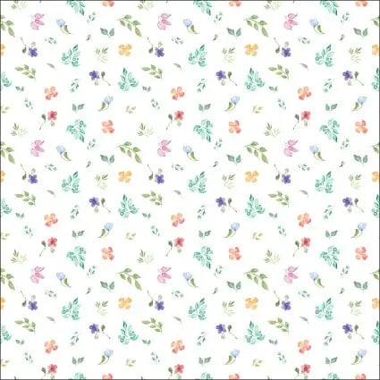 Butterfly Fantasy Sprigs Cotton 44"/45" Fabric Per Yard In The Beginning Fabrics