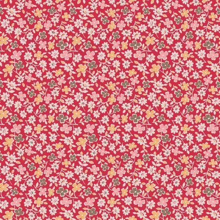 Lori Holt Autumn cosmos Riley Red