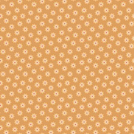 Riley Blake Home Town Holiday Woolly Flower quilting fabric in Cider