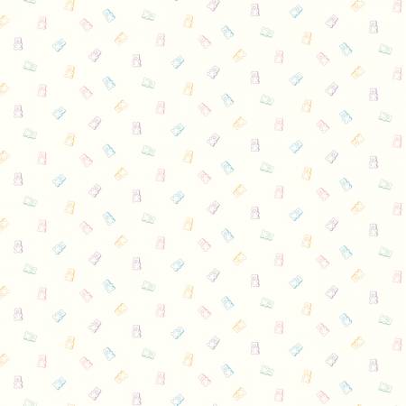 Riley Blake Hush Hush 4 sugar rush low volume quilting cotton fabric