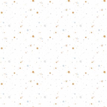 Riley Blake Hush Hush 4 catch a falling star low volume quilting cotton fabric