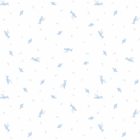 Riley Blake Hush Hush 4 for the birds low volume quilting cotton fabric