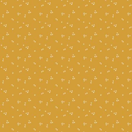 Riley Blake shining star quilting cotton fabric in Honey