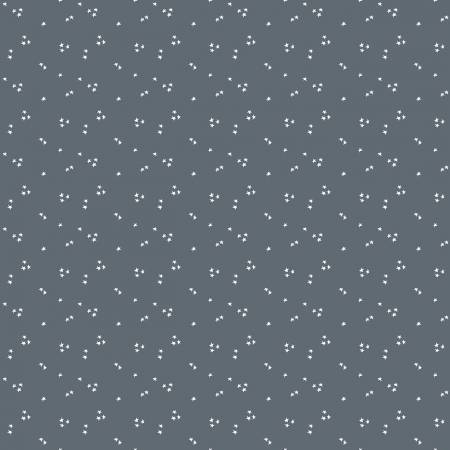 Riley Blake shining star quilting cotton fabric in Smoke