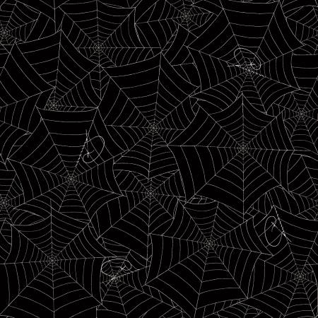 Riley Blake Costume Maker's Act Web quilting fabric in Black