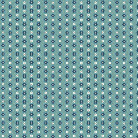 Riley Blake Lori Holt Americana Eleanor quilting cotton in Raindrop