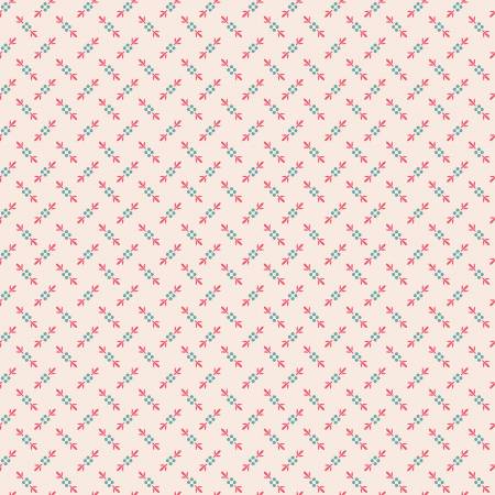 Riley Blake Lori Holt Americana Proud quilting cotton in Tea Rose
