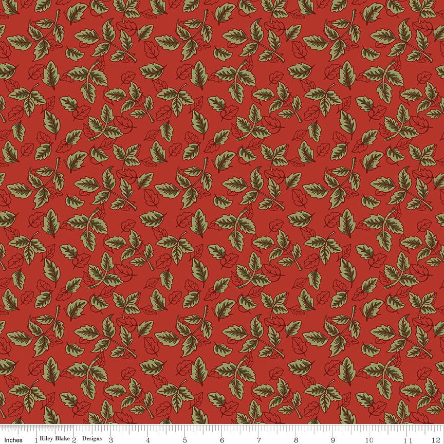 RB Leaves Red - Tangled Garden