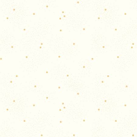 Riley Blake Dainty Daisy on Cloud quilting cotton fabric in Honey