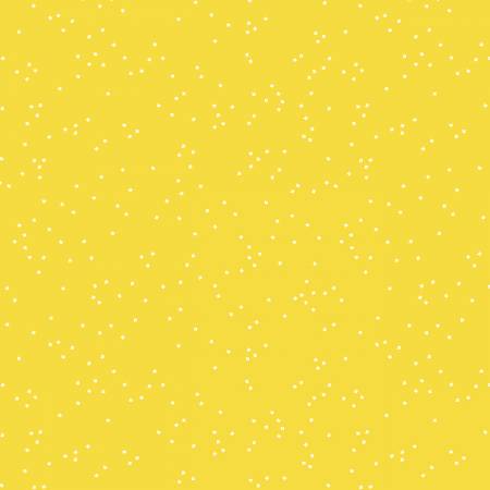 Riley Blake Blossoms quilting cotton blender fabric in Lemon Zest