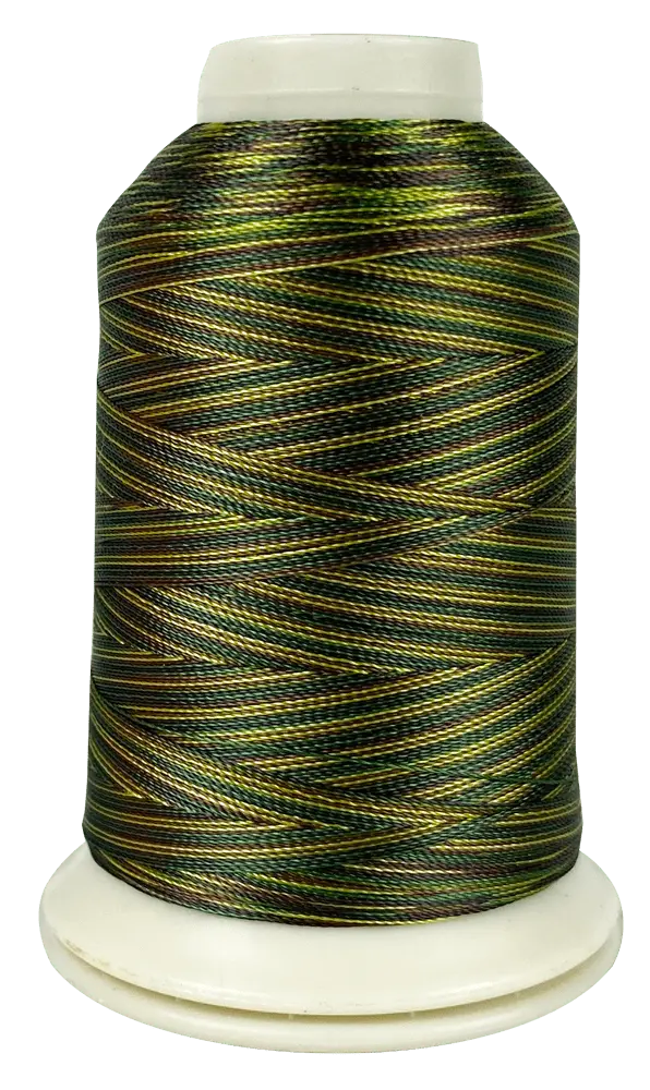 CAMO 3  VARITHREAD -Floriani Thread 40 weight 1000M - Linda's Electric Quilters