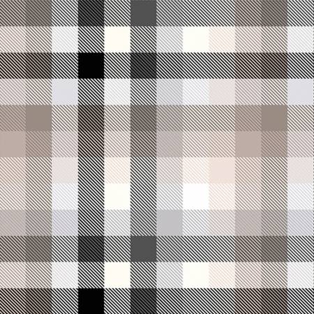 Shannon Fabrics Cloud Cuddle gray plaid minky fabric in Simply Taupe