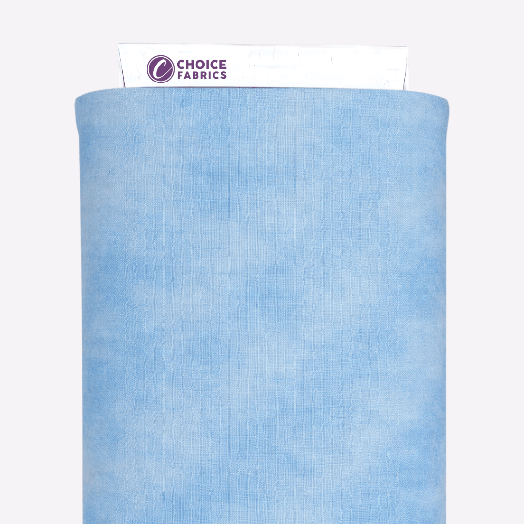 Color Waves 108" Supreme Backings - Light Blue Wideback Fabric Per Yard