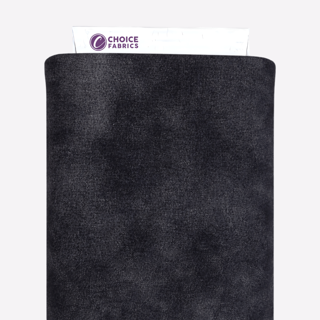 Color Waves 108" Supreme Backings - Charcoal Wideback Fabric Per Yard
