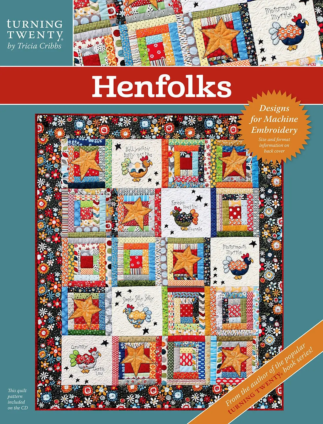 CD Henfolks Machine Embroidery - Linda's Electric Quilters
