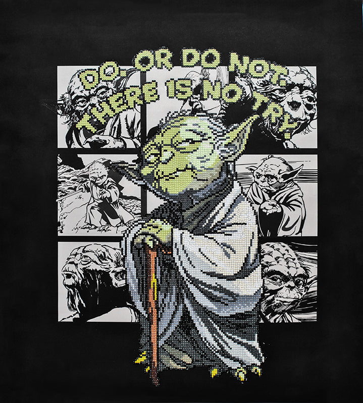 Diamond Dotz Yoda - 22.4" x 25.2"
