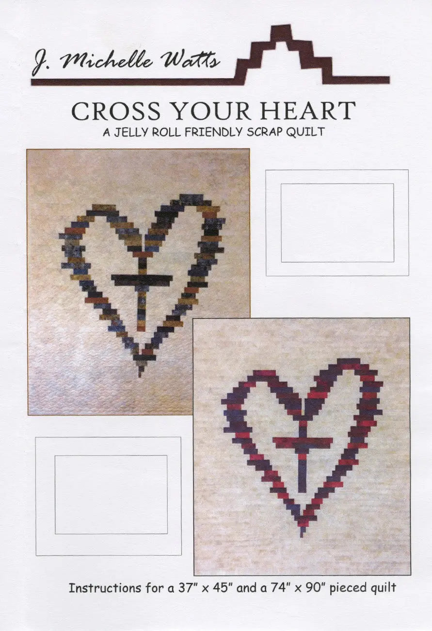 CROSS MY HEART - Linda's Electric Quilters