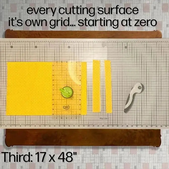 CUTTERPILLAR FLIP AND FOLD 48 SELF-HEALING CUTTING MAT CutterPillar