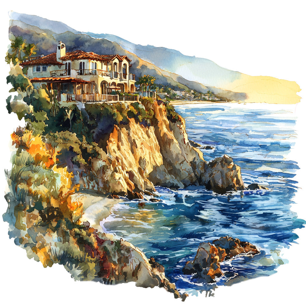 California Dreams Fabric Panel 9 QuiltingFabricPanels