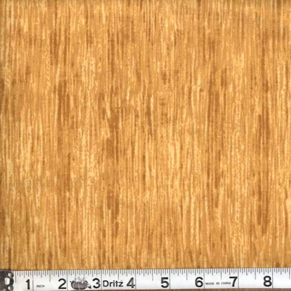 Camel Color Wave 45" Wide Cotton Fabric Per Yard