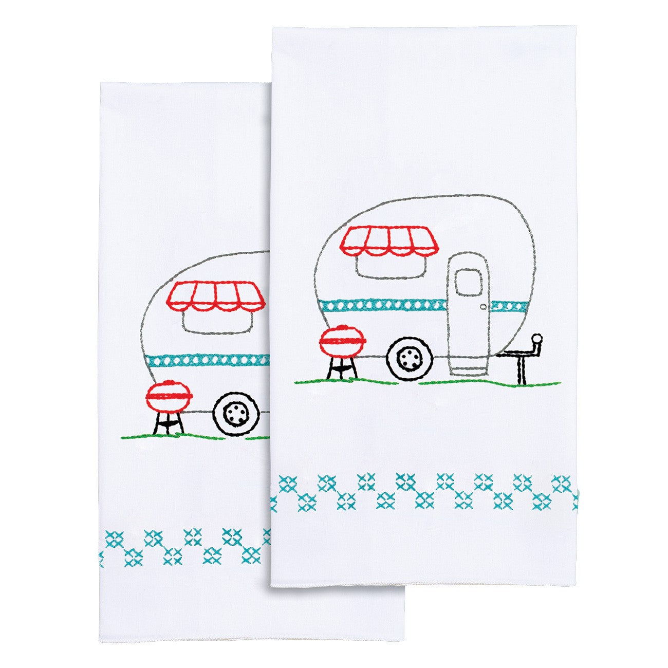 Camper Decorative Hand Towels - Linda's Electric Quilters
