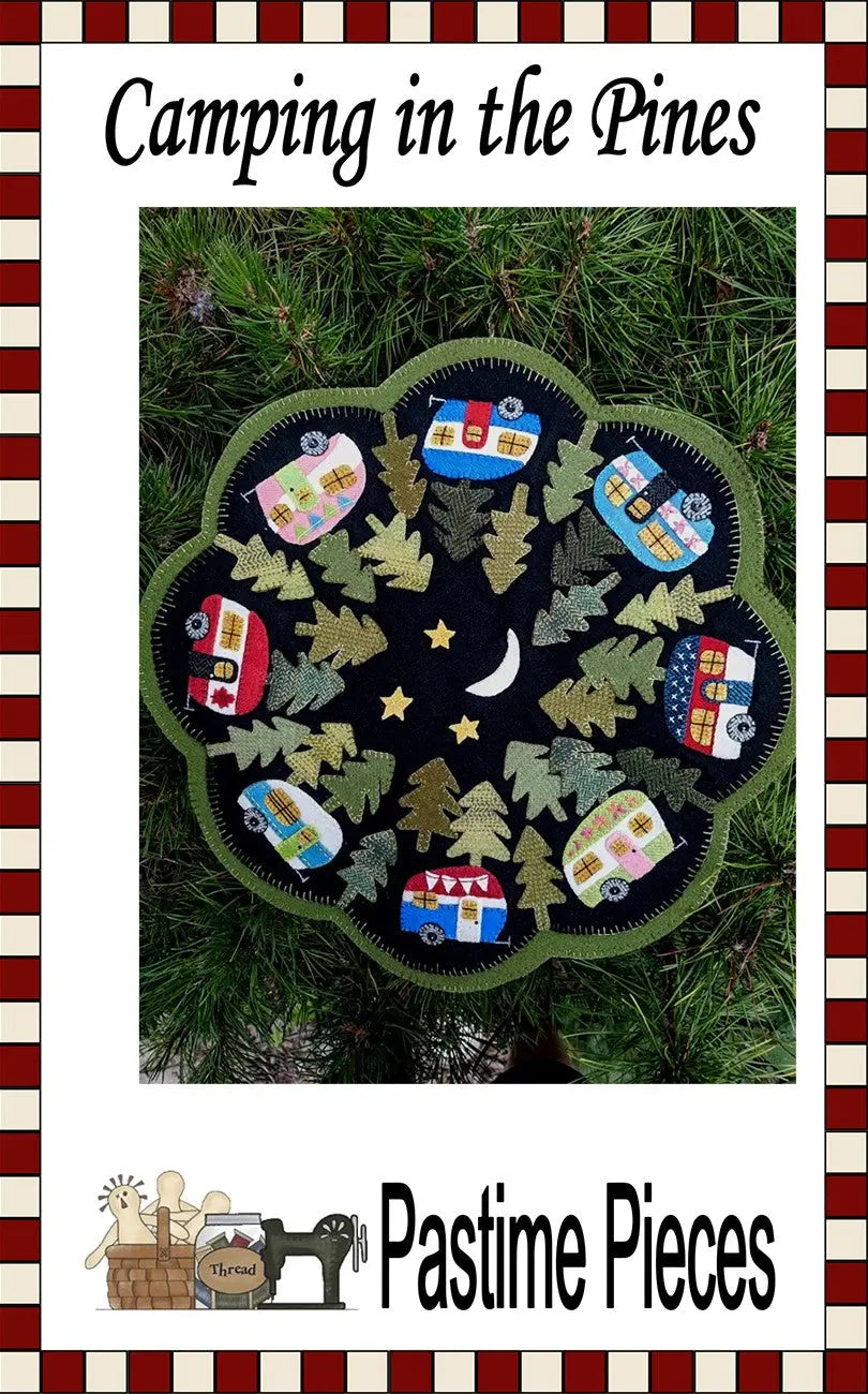 Camping in the Pines - Linda's Electric Quilters