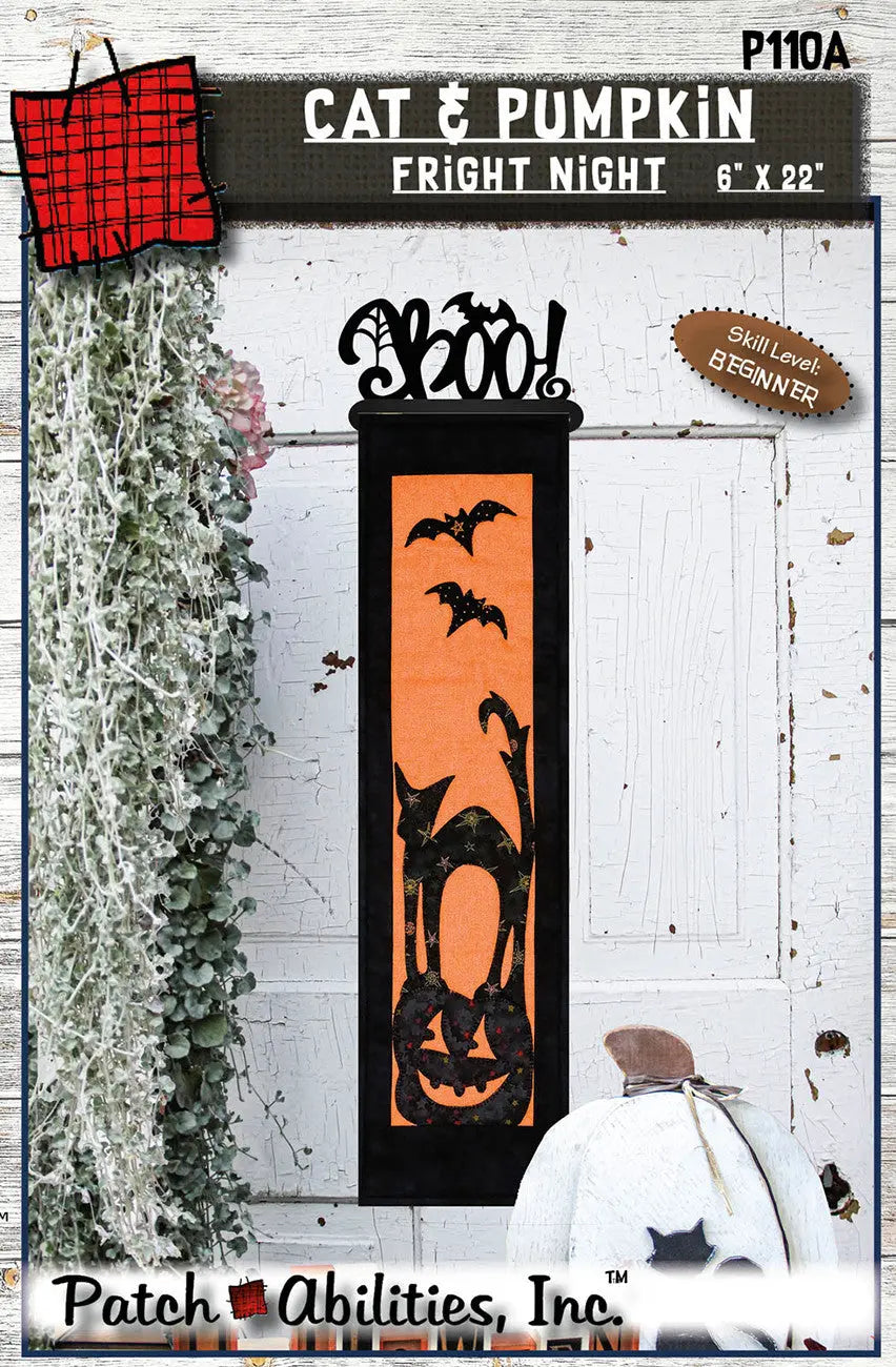 Cat & Pumpkin - Linda's Electric Quilters