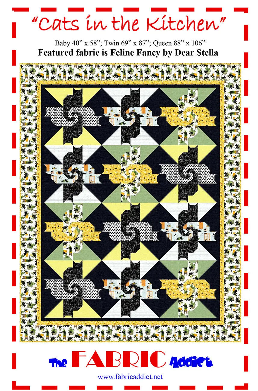 Cats in the Kitchen - Linda's Electric Quilters