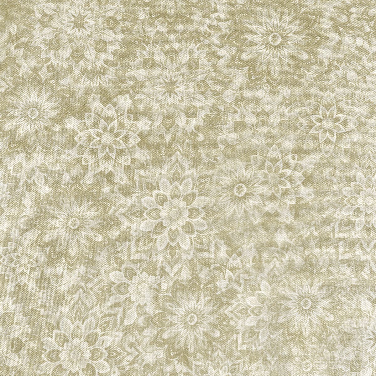 Champagne Quilt Back - Dancin' Dahlias 108" wide Fabric per yard