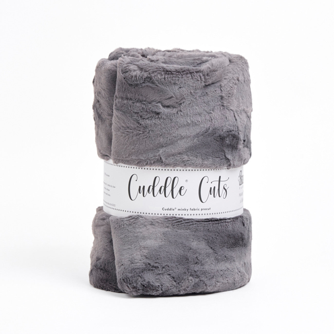Charcoal 2.5 Yard Mirage 80 Cuddle Cut 78/80"