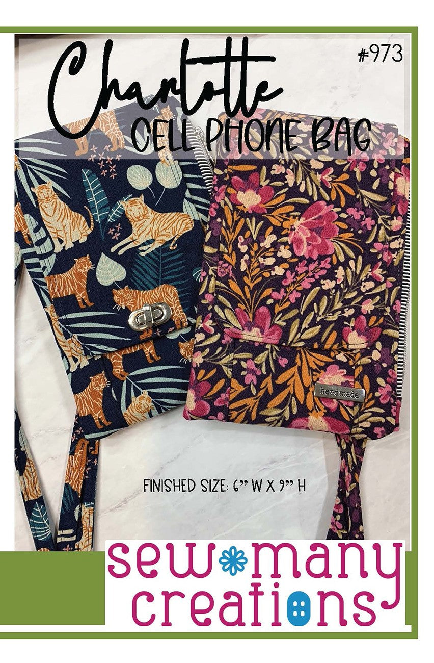 Charlotte Cell Phone Bag - Linda's Electric Quilters