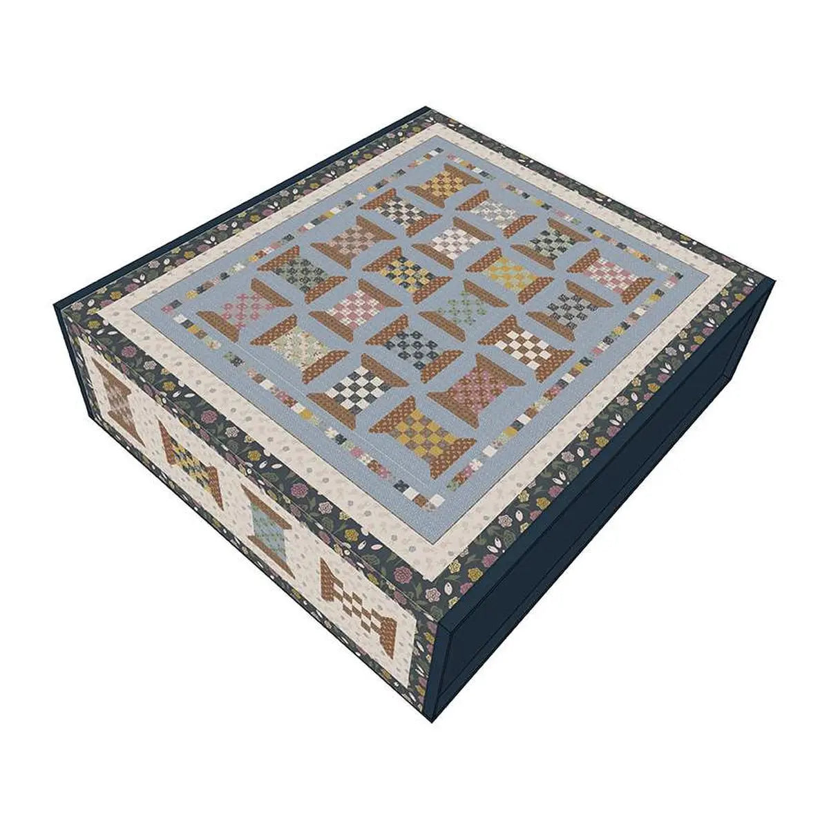 Checkered Spools Quilt Kit Riley Blake Designs