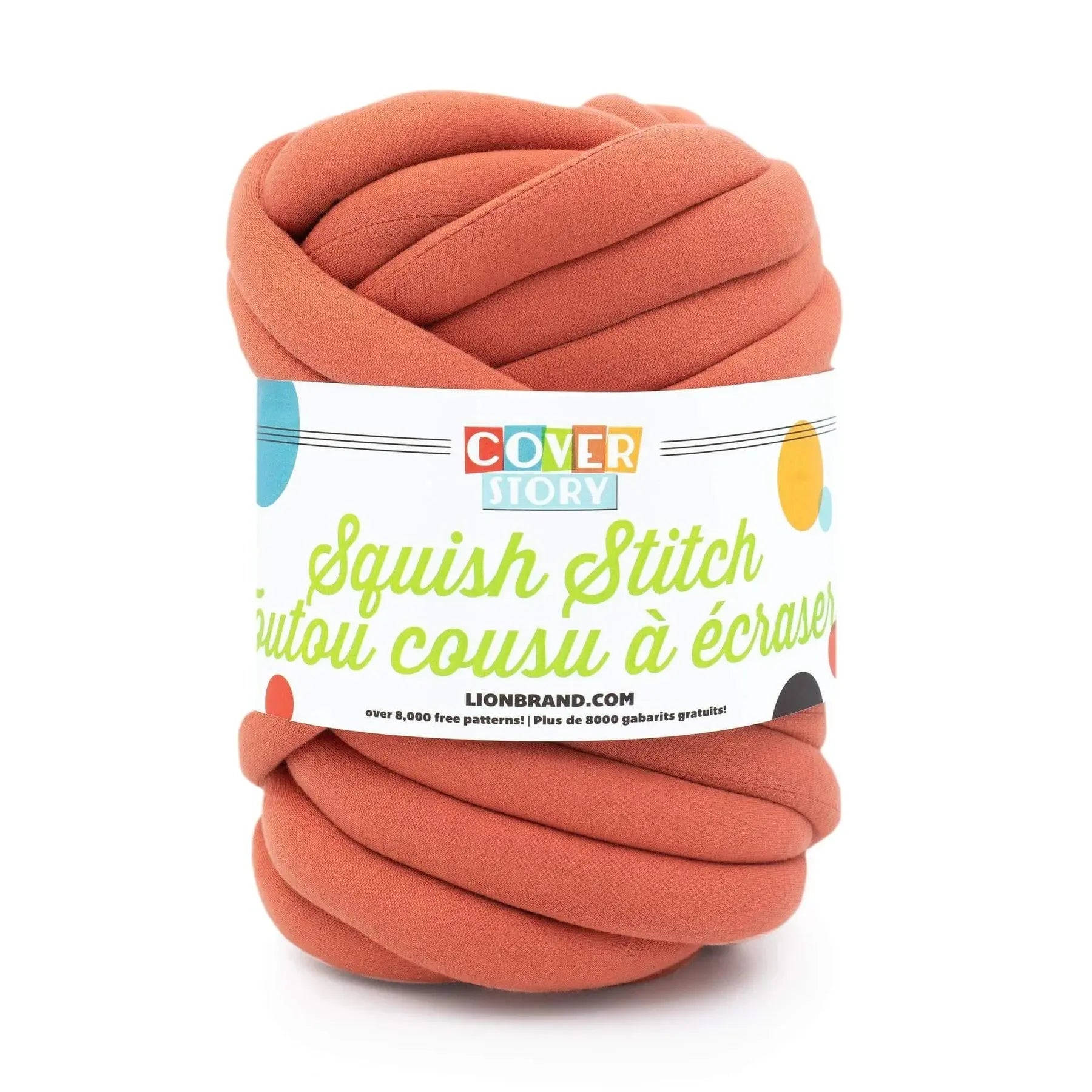 Chili Pepper Orange Squish Stitch Yarn - Linda's Electric Quilters