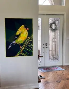 Chip the Goldfinch Quilt Kit Legit Kits