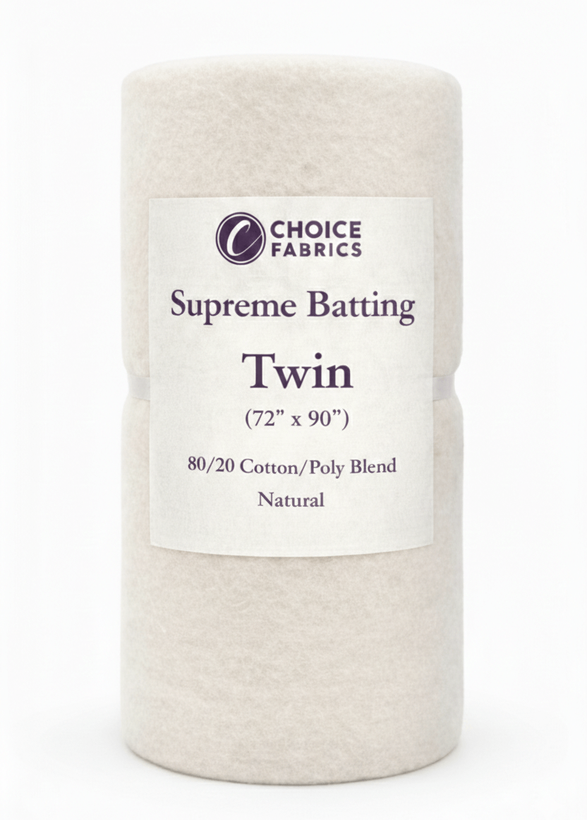 Choice Supreme Batting - 80/20 Cotton/Poly Blend