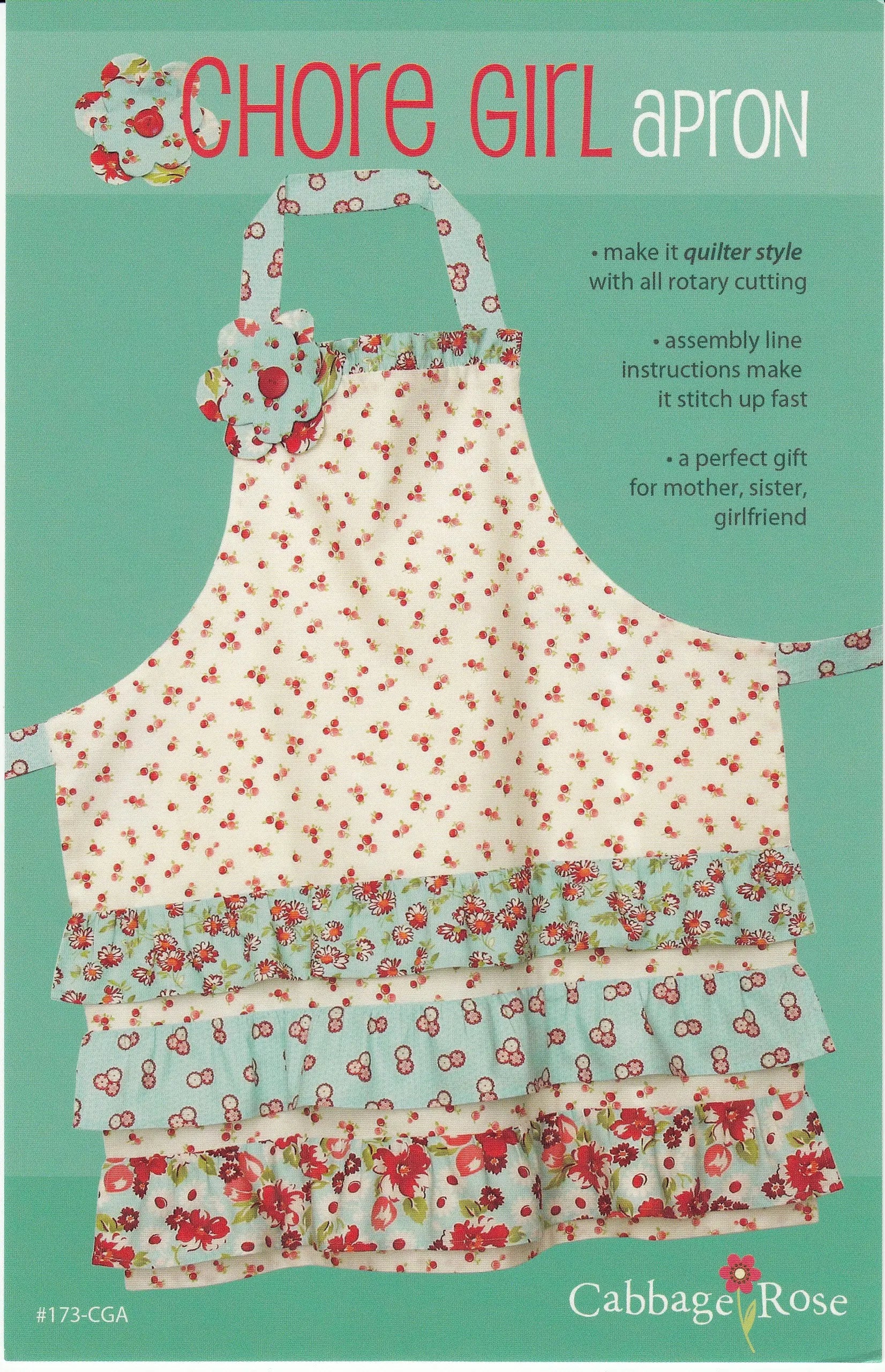 Chore Girl Apron - Linda's Electric Quilters