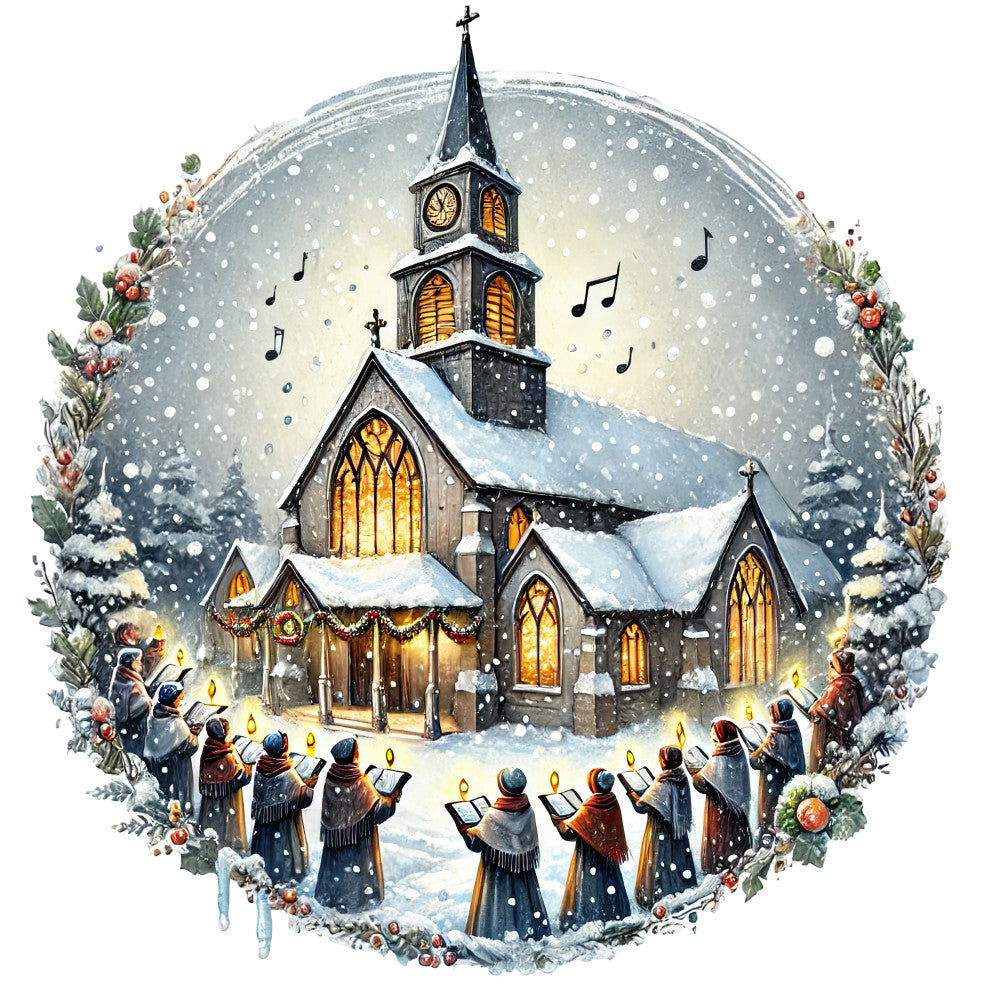 Christian Churches Fabric Panel 10 QuiltingFabricPanels