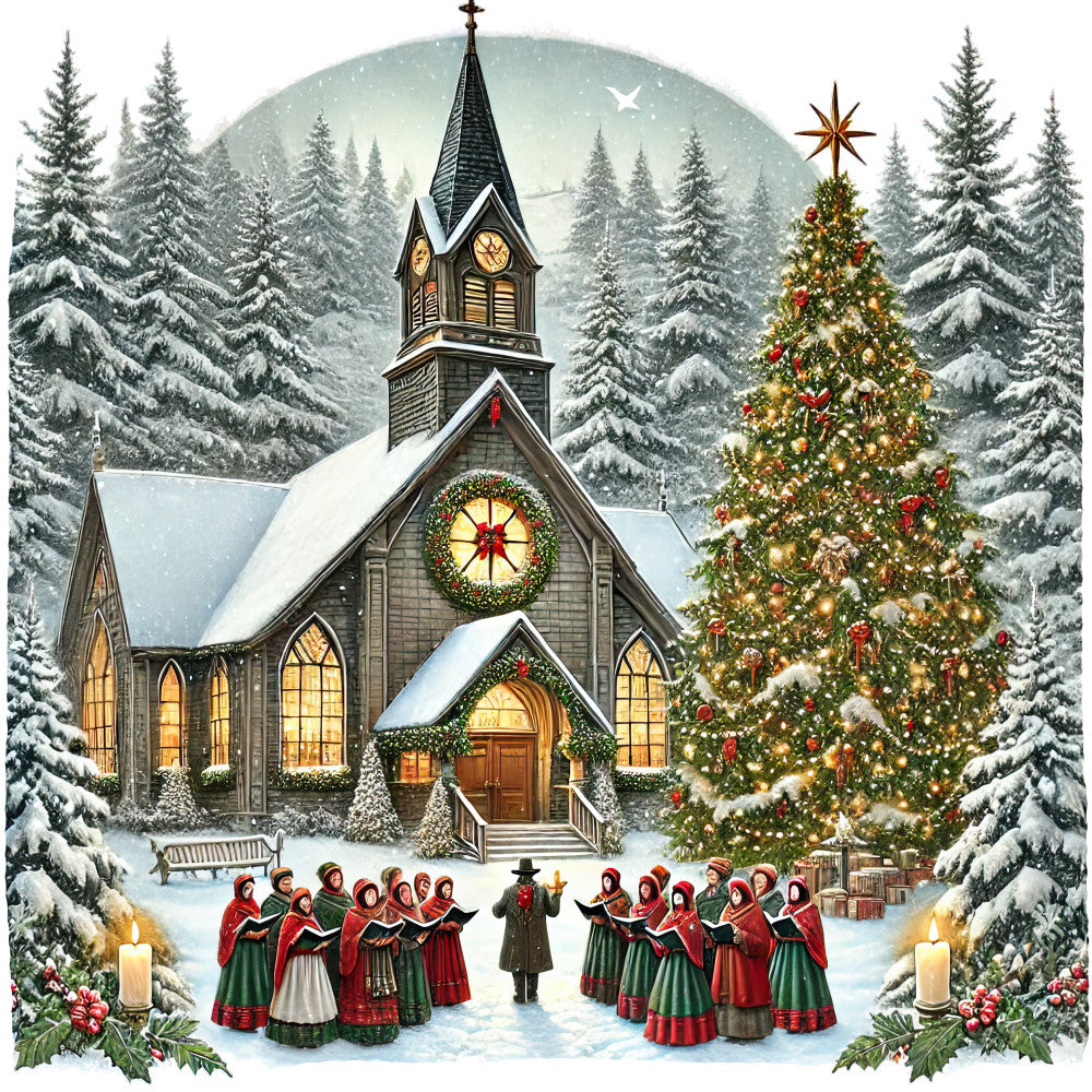 Christian Churches Fabric Panel 17 QuiltingFabricPanels