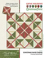 Christmas Faire Cabins (Digital Download) Linda's Electric Quilters